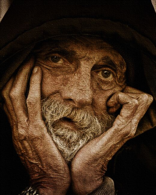 Image for the poem the poor man