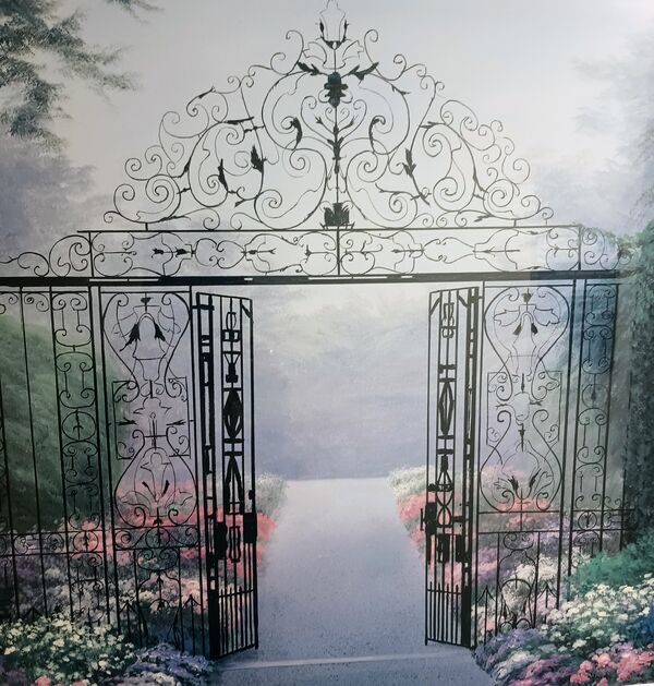 Image for the poem THROUGH THE GATES 