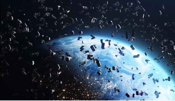 Image for the poem Prayer Through Space Junk