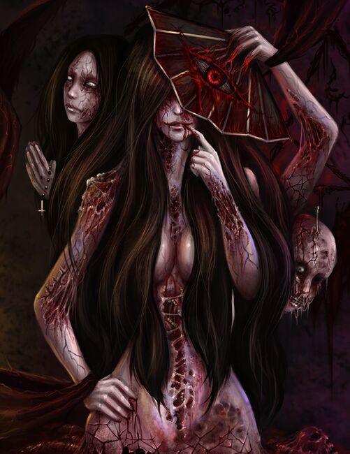 Image for the poem Queen of the 8th Surgery (Halloween Syck House Series)