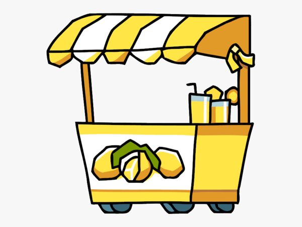 Image for the poem Lemonade stand 