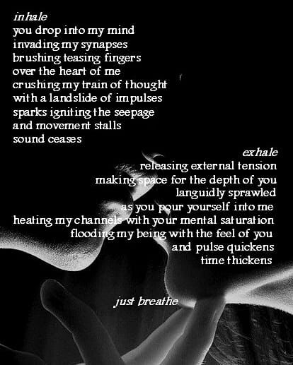 Visual Poem inhalations & exhalations