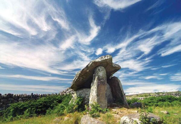 Image for the poem The Green Forest By The Ancient Dolmen