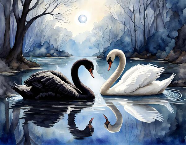 Image for the poem The Swan