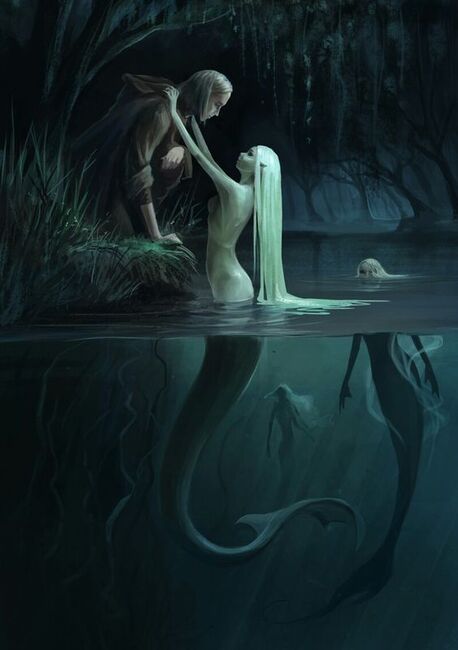 Image for the poem She At The Abyss