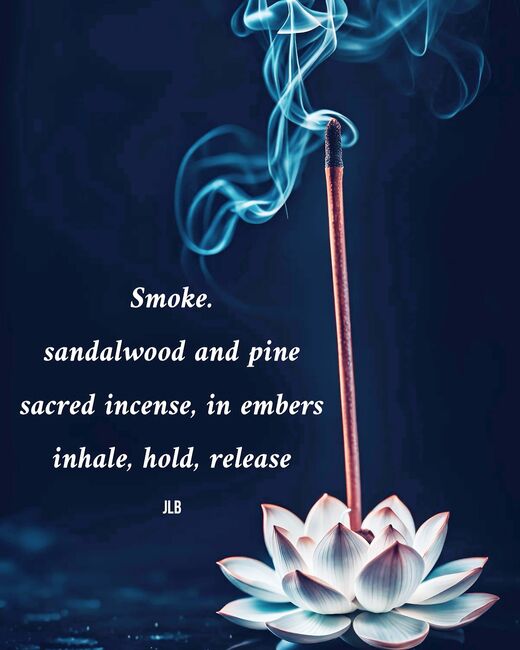 Visual Poem Smoke.