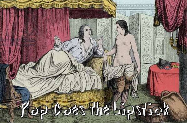 Image for the poem Pop Goes The Lipstick