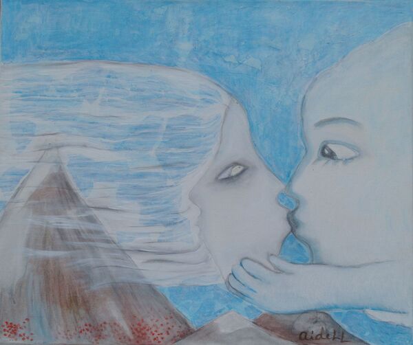 Image for the poem to kiss the wind