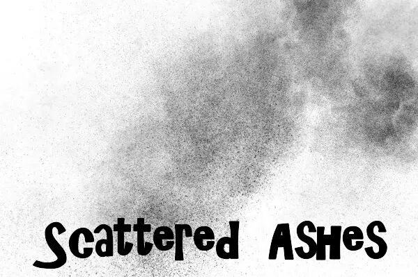 Image for the poem Scattered Ashes