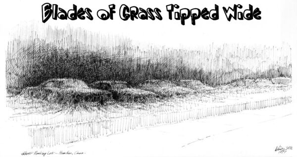 Image for the poem Blades of Grass Tipped Wide