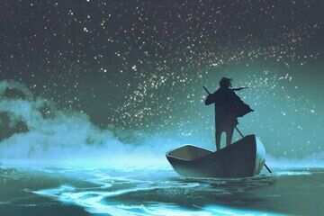 Image for the poem Lone Sailer