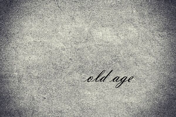 Image for the poem Old Age