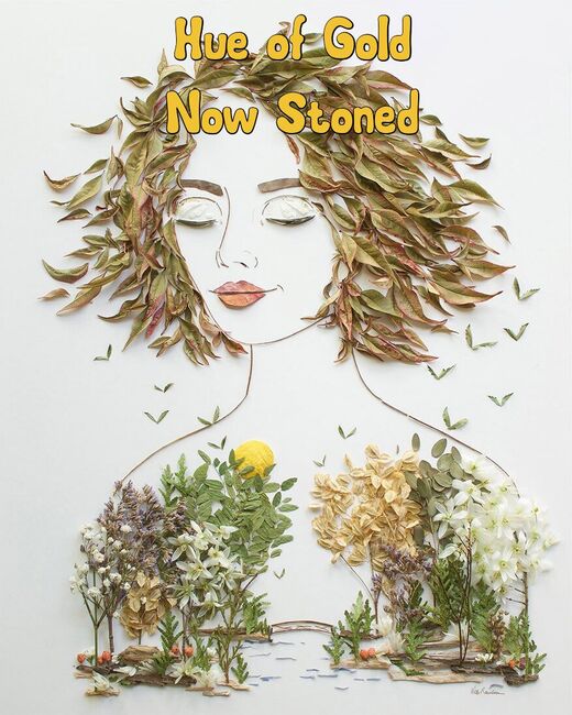 Image for the poem Hue of Gold Now Stoned-with Grace 