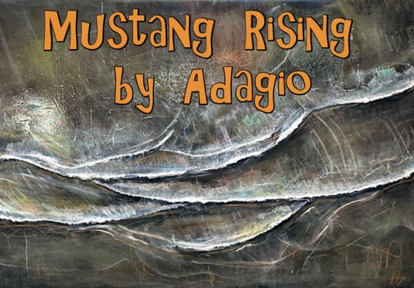 Image for the poem Mustang Rising