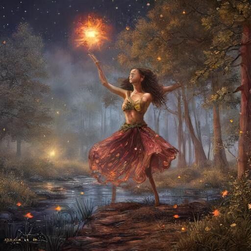 Image for the poem She Dances