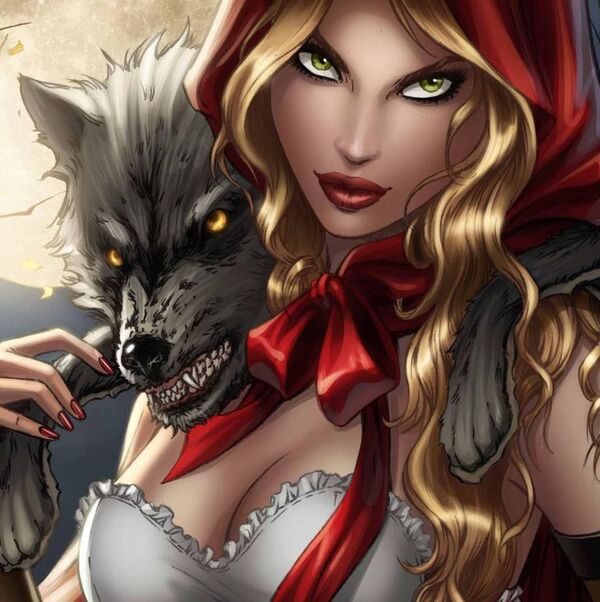 Image for the poem Riding Hood