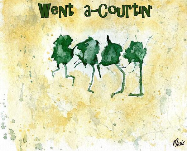 Image for the poem Went a-Courtin