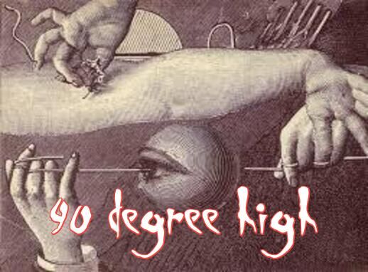 Image for the poem 90 degree high 