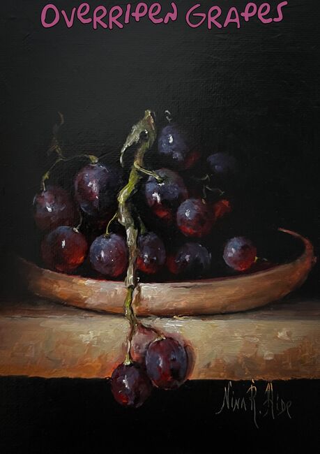 Image for the poem Overripen Grapes 