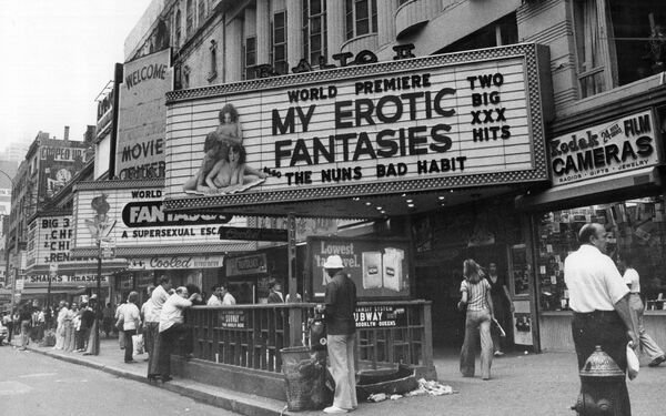 Image for the poem Times Square circa 1976