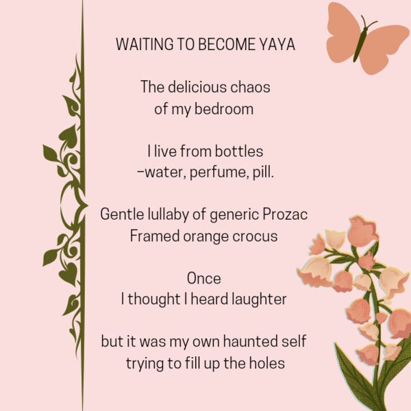 Image for the poem Waiting to Become Yaya