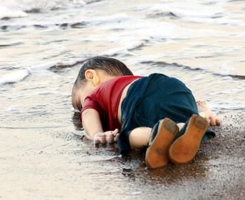 Image for the poem alan kurdi