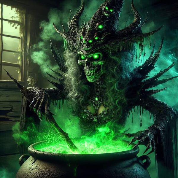 Image for the poem  Vile Soup of the Witch (Cauldron Kill Series)