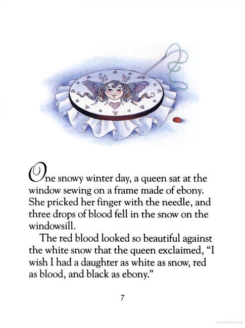 Image for the poem Snow White Plains. 