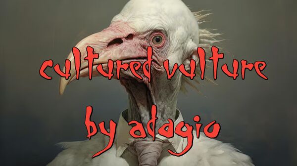 Image for the poem Cultured Vulture