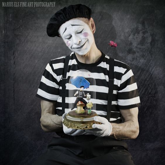 Image for the poem Mimes Can Talk 