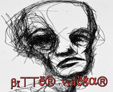 Image for the poem Bitter Vinegar