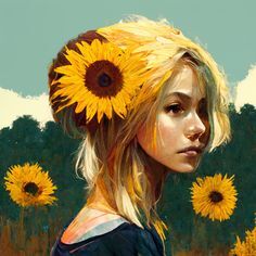 Image for the poem unconditonaly sunflower