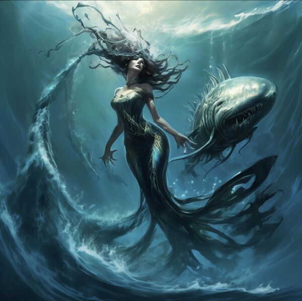 Image for the poem Ocean temptress