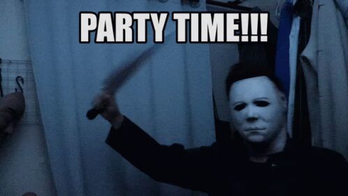 Image for the poem Michael Myers Throws One Killer Party!