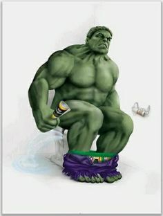 Image for the poem Hulk Splash