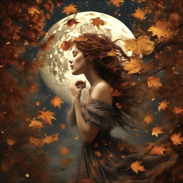 Image for the poem Autumns garden  with Adagio