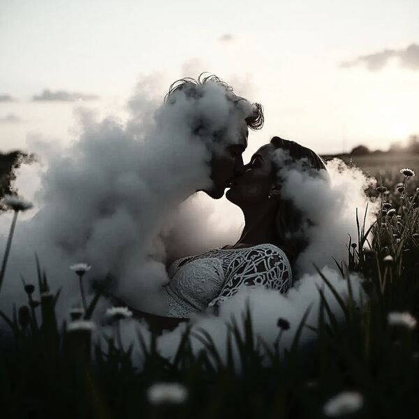 Image for the poem Cloud Kisses