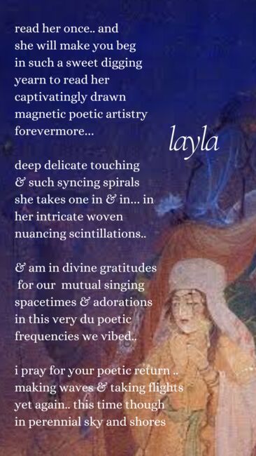 Visual Poem ~layla