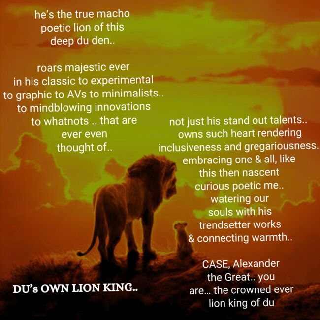 ~dus own lion king :: case28