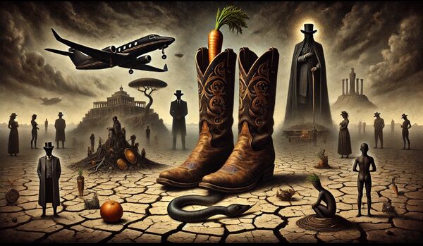 Image for the poem Cowboy Boots