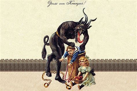 Image for the poem Krampus is coming