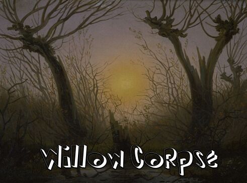 Image for the poem Willow Corpse