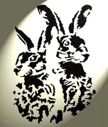 Image for the poem Chic and Hare