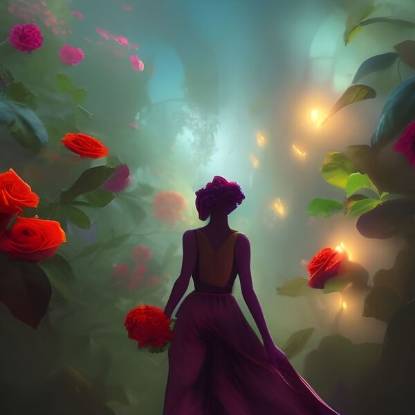 Image for the poem An Inspired Rose