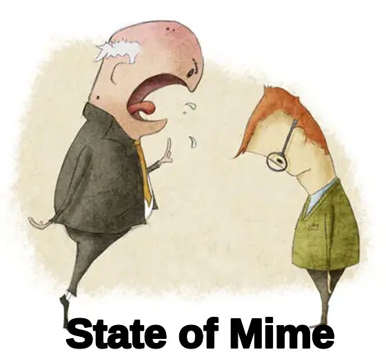 Image for the poem State of Mime