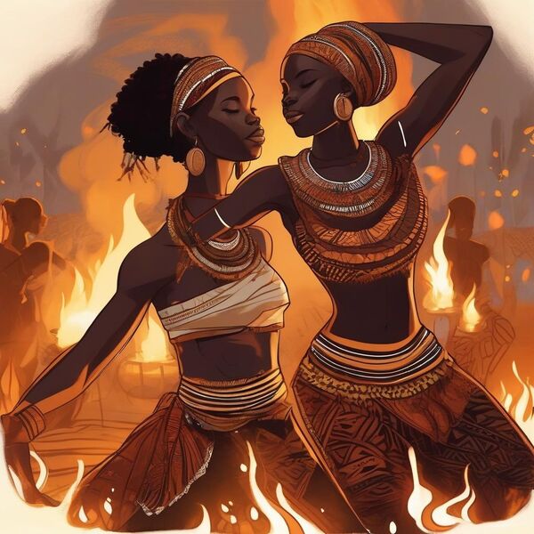 Image for the poem African beat