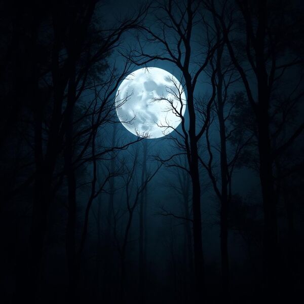 Image for the poem The moon