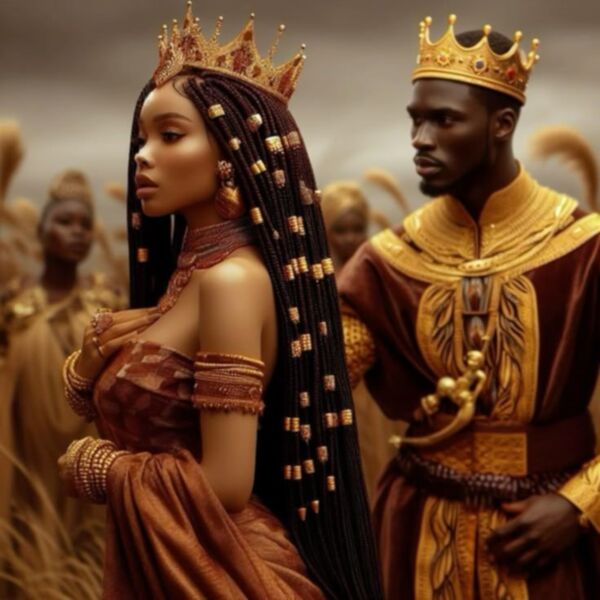 Image for the poem My Nubian Waterloo Queen 