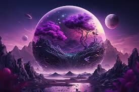 Image for the poem Purple Dreams