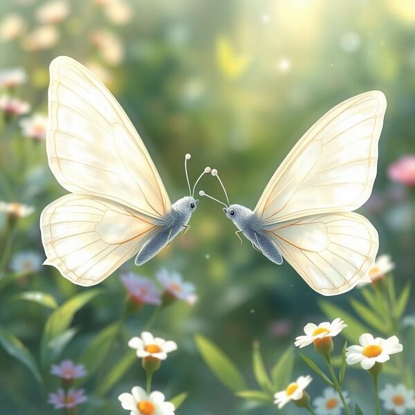 Image for the poem Butterflies